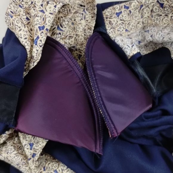 Dani Max Vintage Rayon Blend Vest Padded Shoulder Blazer - Picture 12 of 13